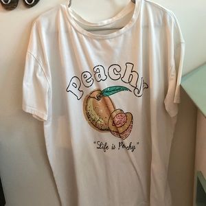 White Peachy shirt